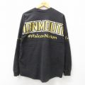 MONMOUTH 長袖Tシャツ ブラック XL | 古着