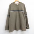 長袖Tシャツ ベージュ XL | 古着