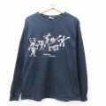 ヘインズ 00s 長袖Tシャツ コロラド ネイビー L | 古着