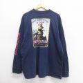 長袖Tシャツ WINCHESTER ネイビー XL | 古着