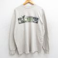 ユタ 長袖Tシャツ スノーボード ベージュ XL | 古着