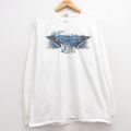 00s 長袖Tシャツ 車 ホワイト XL | 古着