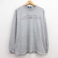 ジャンスポーツ 00s 長袖Tシャツ ソールズベリー グレー L | 古着