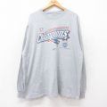 リーボック 00s 長袖Tシャツ NFL ニューイングランドペイトリオッツ グレー XL | 古着