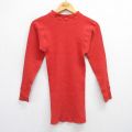 80s 長袖サーマルTシャツ レッド XL | 古着