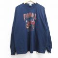 00s 長袖Tシャツ ファーマル トラクター ネイビー XL | 古着