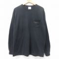 ヘインズ 00s 長袖Tシャツ LOREAL ブラック L | 古着