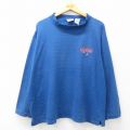 90s 長袖Tシャツ ニューイングランドペイトリオッツ ブルー XL | 古着