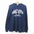 ニタニーライオンズ 00s 長袖Tシャツ ネイビー XL | 古着