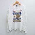 90s 長袖Tシャツ INDIANAPOLIS マラソン ホワイト XL | 古着