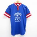 80s 半袖Tシャツ 十字架地球 ブルー XL | 古着
