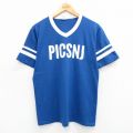 00s 半袖Tシャツ PICSNJ ブルー M | 古着