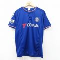 チェルシーFC 半袖Tシャツ YOKOHAMAプリント ブルーストライプ M | 古着
