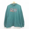 00s 長袖Tシャツ アラスカ グリーン XL | 古着