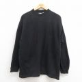 ビューグルボーイ 90s 長袖Tシャツ ワンポイントロゴ ブラック XL | 古着