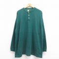 Wear Guard 長袖Tシャツ ヘンリーネック グリーン XL | 古着