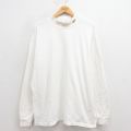 XL★古着 チャンピオン Champion 長袖 ビンテージ Tシャツ メンズ 00年代 00s MIT モックネック ハイネック 白 ホワイト 25aug30 中古
