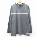ビューグルボーイ 長袖Tシャツ グレー XL | 古着