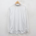 XL★古着 アーリーウィンタース 長袖 ビンテージ Tシャツ メンズ 80年代 80s 無地 タートルネック ハイネック USA製 白 25dec18
