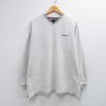 XL★古着 ラルフローレン チャップス 長袖 ブランド Tシャツ メンズ 90年代 90s ワンポイントロゴ 大きいサイズ コットン クルーネック 白他【spe】 26feb20