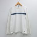 XL★古着 オールドネイビー OLD NAVY 長袖 ビンテージ Tシャツ メンズ 00年代 00s コットン クルーネック 白 26feb28