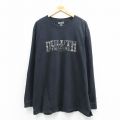 XL★古着 DULUTH 長袖 Tシャツ メンズ 大きいサイズ コットン クルーネック 黒 26feb28