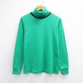 M★古着 長袖 ビンテージ Tシャツ メンズ 90年代 90s クルーネック 緑他 26apr01
