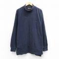 ティンバーランド 00s 長袖Tシャツ ワンポイントロゴ ネイビー XL | 古着