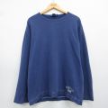 ノーティカ 90s 長袖Tシャツ 鹿の子 ネイビー XL | 古着