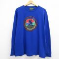 ラルフローレン 長袖Tシャツ ポロスポーツマン ブルー XL | 古着