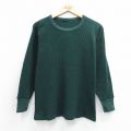 80s 長袖Tシャツ グリーン M | 古着