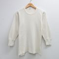 80s 長袖Tシャツ 生成り ベージュ S | 古着