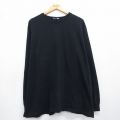 ランズエンド 00s 長袖Tシャツ ブラック XL | 古着