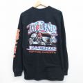 00s 長袖Tシャツ JAY TURNERレーシング ブラック L | 古着