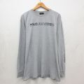 ラルフローレン 長袖Tシャツ ビッグロゴ グレー XL | 古着