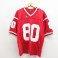 ラッセル 80s 半袖Tシャツ ユニフォーム レッド XL | 古着