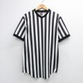 90s 半袖Tシャツ ストライプ ブラック L | 古着