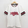 80s 半袖Tシャツ Horizon ラグラン ホワイト L | 古着