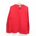エルエルビーン 90s 長袖Tシャツ RIVER DRIVERS SHIRT レッド L | 古着