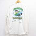 00s 長袖Tシャツ スノボー マウンテンデュー ホワイト メンズL相当 | 古着