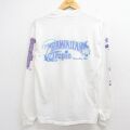 80s 長袖Tシャツ HAWAIIAN Tropic ホワイト M | 古着