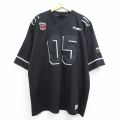 フブ 00s 半袖Tシャツ フットボール ブラック XL | 古着