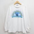 リーボック 90s 長袖Tシャツ マラソン ホワイト L | 古着