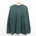 00s 長袖Tシャツ グリーン L | 古着