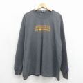 ラッセル 00s 長袖Tシャツ フットボール グレー XL | 古着