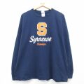 00s 長袖Tシャツ シラキュース オレンジ XL | 古着