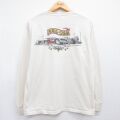 00s 長袖Tシャツ FLORA BAMA 生成り ベージュ L | 古着