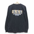 00s 長袖Tシャツ NORTH SHORE HAWAII ブラック L | 古着