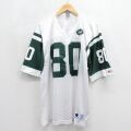 チャンピオン 90s 半袖Tシャツ NFL ニューヨークジェッツ ホワイト メンズXL相当 | 古着