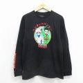 ハンターハンター 長袖Tシャツ ブラック メンズM相当 | 古着